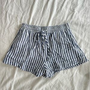 Target Universal Thread Navy Striped Shorts